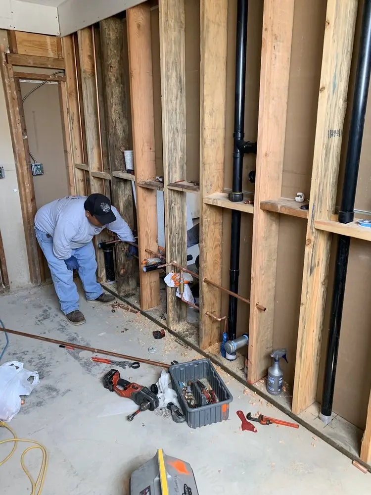 Commercial rough-in plumbing for Water Heater Replacement in Mar Vista